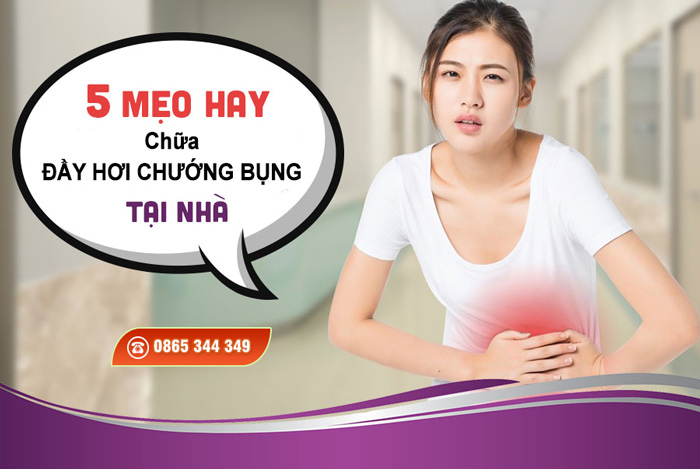 5 Mẹo chữa đầy hơi chướng bụng tại nhà bằng dân gian cực đơn giản